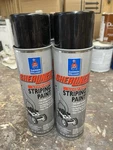 4 Ea. Sherwin Williams Sher-liner Striping Paint/spray/ Solvent Based/ Black. Fixed Price $39.99.