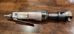 Vintage Sanborn Tool Air Powered 3/8" Drive Wrench Pneumatic Ratchet Gun. Fixed Price $25.99.