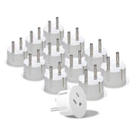 Orei Usa To European Schuko Germany Plug Certified - PACK(12PKSHUCKO). Fixed Price $19.99.
