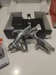 Devilbiss New Flg Pressure Feed Spray Gun, 1.4, 1.8 Mm Nozzle - 905161. Fixed Price $318.00.
