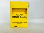 Edwards Signaling 278A-REL Dual Action Manual Release Station, Yellow Open Box. Fixed Price $72.36.
