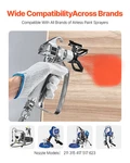 Vevor Airless Paint Gun, 3600PSI High Pressure Sprayer W. Fixed Price $52.87.