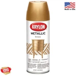 General Purpose Spray Paint Metallic Brass. Fixed Price $24.99.