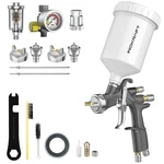 Lvlp Air Spray Gun Kit For Car & Home Diy Painting, 1.3/1.5/1.7MM Nozzles. Fixed Price $136.28.