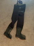 Pro Line Neoprene Insulated Chest Wader - Brown, Size 7 To 14. Fixed Price $35.00.