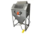 Econoline Sandblaster Abrasive Cabinet G12000L06 120V Tested 63X40X25 0173. Fixed Price $999.00.
