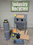 Trinco Model Sandblast Cabinet W/ Dust Collector 36" X 24" 23" Workspace. Fixed Price $1032.97.