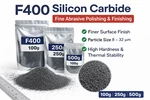 Silicon Carbide Powder Sic F400 Abrasive Polishing Glass 500 Gr. Fixed Price $65.00.