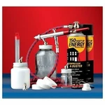 Preval Vfan Portable Hybrid Airbrush 0100 System Kit 6' Long Hose Spray Boat. Fixed Price $259.60.