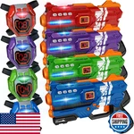 Laser Tag Set - 4 Guns, Vests, Led Score. Fun For Kids 8+ & Adults. Fixed Price $75.81.