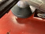 Blue Point By Snapon 4-1/2" Heavy Duty Air Disc Grinder AT415A. Fixed Price $89.00.