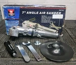 Neiko Tools 30070A 7" Angle Air Sander 4500 Rpm 90 Psi. Fixed Price $89.99.