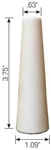 Ceramic Nozzle Tip 3/16" Cone Shape 3/4 Long Sandblaster C1-3. Fixed Price $13.34.