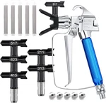 12 Pcs Airless Paint Sprayer Gun With Nozzle Guard Tips And. Fixed Price $30.98.