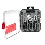 Husky 1/4 In. And 3/8 Stubby Ratchet Socket Set (46-PIECE). Fixed Price $23.99.
