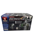 Auto Body Paint Sprayer Neiko Gravity Fed Gun With Gauge Box & Tools. Fixed Price $36.00.