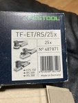 Festool Turbo Filter Tf - /rs RS200 RS300 ETS150 16 Total Bags!!! See Pics. Fixed Price $199.99.