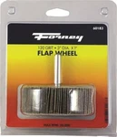 Forney 60183 Mounted Flap Wheel With 1/4-INCH Shank, 3-INCH-BY-1-INCH, 120-GRIT. Fixed Price $7.49.