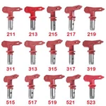 Red Airless Gun Tips Nozzle For Titan Wagner Paint Sprayer Tool 211-629. Fixed Price $6.59.