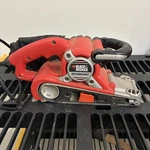 Black & Decker DS321 Dragster 3X21 Belt Sander Corded W/ Dust Bag Used. Fixed Price $34.99.