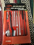 Tooluxe 23PC Air Spray Gun Cleaning Kit 31205L. Fixed Price $18.95.