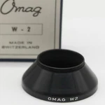 Omag W-2 28MM Screw-in Lens Hood Boxed New Old Stock. Fixed Price $25.00.