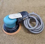 Dynabrade 5" 12,000 Rpm Air Pneumatic Random Orbital Palm Vacuum Sander 59024. Fixed Price $150.48.