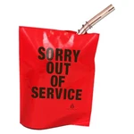 Out Of Service Gas Nozzle Bag - Red 144/CASE Made In The Usa. Fixed Price $69.99.