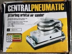 Central Pneumatic Jitterbug Orbital Air Sander (item 90115) Gently Used. Fixed Price $28.50.
