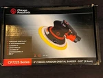 Chicago Pneumatic CP7225 Random Orbital Sander - 3/32". Fixed Price $229.99.