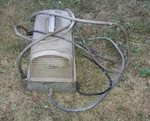 Vintage Sears 400 - Oilless Piston Paint Sprayer Compressor 115 Volts 1/2 Hp. Fixed Price $35.99.