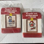Campbell Kids Mini Stitchery Picture Kits W Frames C101 C104 Set Of 2 Vogart. Fixed Price $9.79.