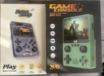 Retro Snap + X6 Handheld System Gamepad 64GB 640X480 Green Purple Av Tf Card. Fixed Price $65.00.