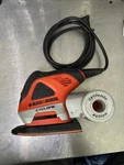 Black & Decker MS1000 Cyclone 1.4 Amp Orbital 4-IN-1 Multi Sander Corded Paper. Fixed Price $8.00.