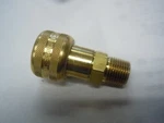 FM3103 Zsi-foster Quick Disconnect 1-WAY Automatic Socket 1/4" Mpt Brass. Fixed Price $14.00.
