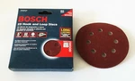 25 Bosch 5" Hook Loop 8 Hole Sanding Discs 60 Grit Orbital Sander SR5R062. Fixed Price $15.99.