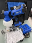 Kobalt 24V Handheld Hvlp Paint Sprayer W/battery/charger/bag. Fixed Price $169.95.