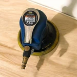 Central Pneumatic 6 Air Palm Sander Handheld 98895 Vacuum Hose Outlet K2. Fixed Price $43.95.