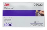 3M 02022 / Wetordry Abrasive Sandpaper Sheets Paint Buff 1200 Grit (50CT). Fixed Price $36.00.
