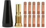 12PK Gasless Nozzle Tips Fit Craftsman Mig Welder 196.205040 20569 Guns. Fixed Price $11.99.