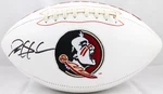 Deion Sanders Autographed Florida State Seminoles Logo Football- Beckett W Holo. Fixed Price $179.00.