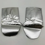 National Safety Apparel L09NJNJVCFSLG Silver Spat Large Hook Loop Aluminized Opf. Fixed Price $70.49.