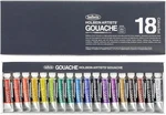 5ML Holbein Opaque (gouache) Watercolors Paint Tubes Set, 18 G704. Fixed Price $70.00.