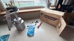 Vintage Speedy Sprayer Wr Brown Model 312 Paint Gun W/ Cup Box Parts. Fixed Price $13.50.