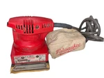 Vintage Milwaukee Heavy- Duty Finishing Sander Corded Model 6017. Fixed Price $44.96.