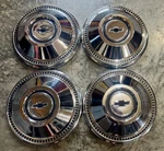 1967 Chevrolet Dog Dish Hubcaps 10 1/2" Set Of 4 Chevy Impala Caprice Bel Air. Fixed Price $279.95.