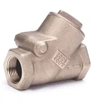 Milwaukee Valve 508 1" Fnpt Bronze Swing Y Check. Fixed Price $127.93.