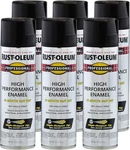 6-PACK Rust-oleum 7578838 Pro Enamel Spray Paint Flat Black 15 Oz. Fixed Price $58.99.