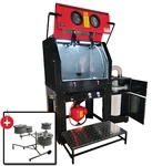 Redline REPP70 Clamshell Pressure Pot Media Sand Abrasive Blast Cabinet. Fixed Price $3749.50.