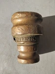 Antique Vintage Ever Tite Brass Firefighter Hose Nozzle. Fixed Price $32.45.